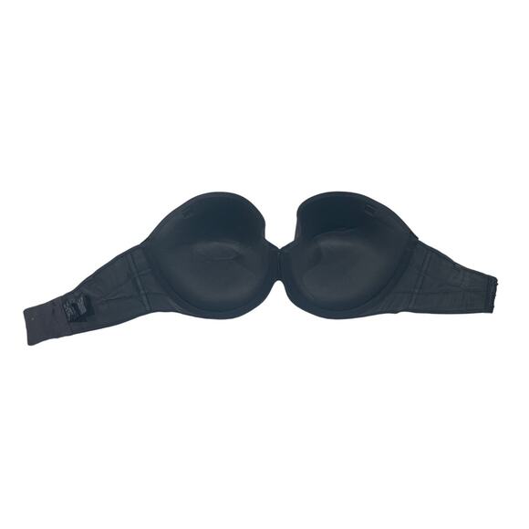 Calvin Klein Black Convertible Strapless Push Up Bra Women's Size 34DD $48.50 - Picture 3 of 8